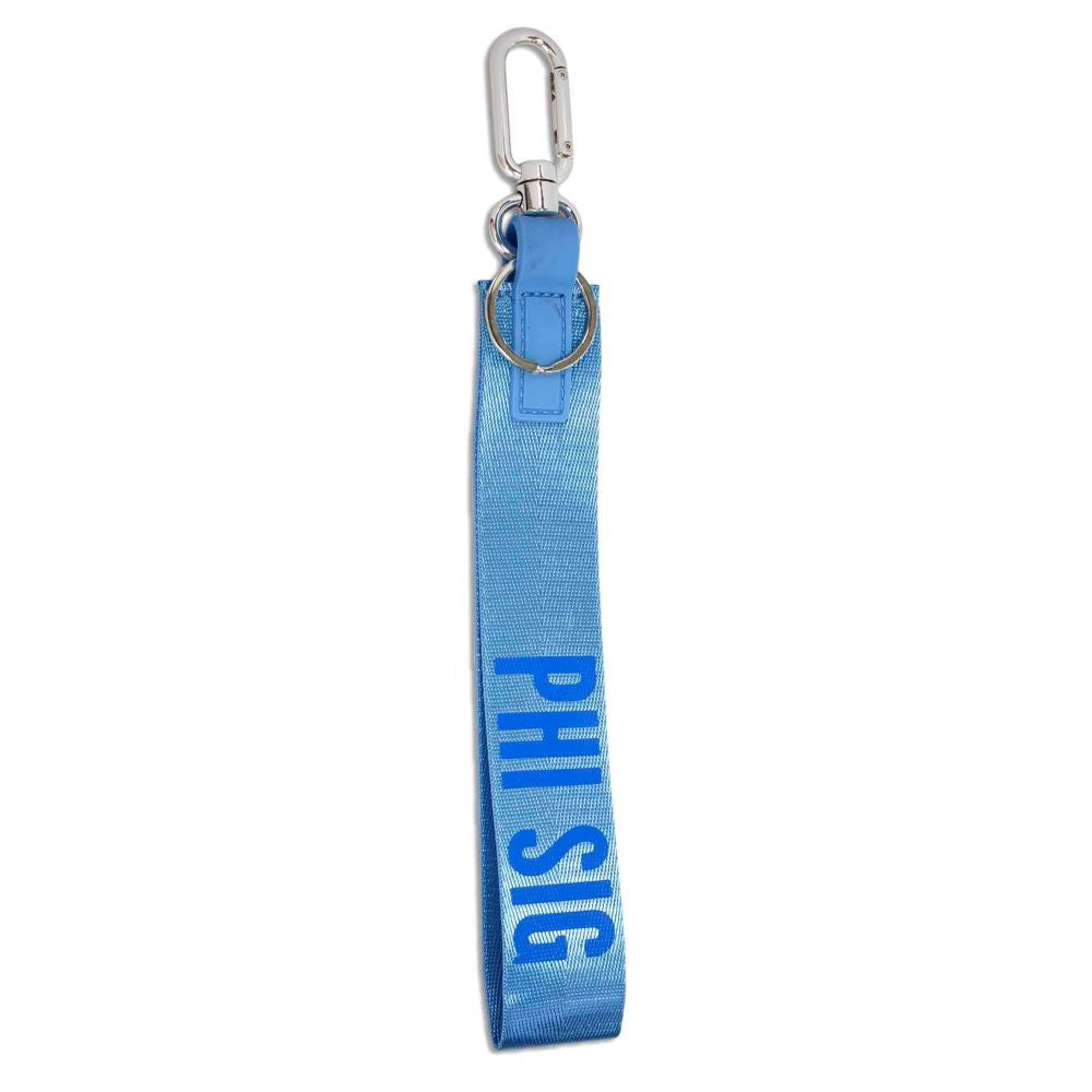 Phi Sigma Sigma Keychain- Hands-Free Wristlet Lanyard Style