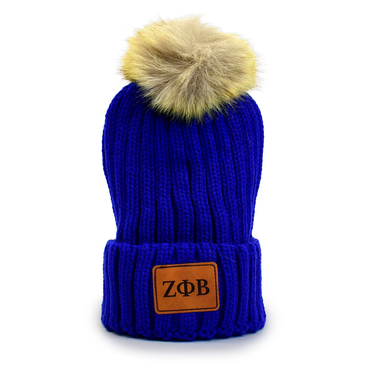 Zeta Phi Beta Pom Pom Beanie Hat
