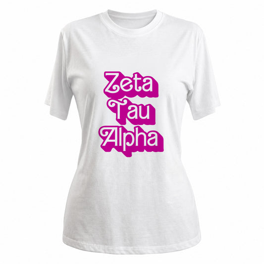 Zeta Tau Alpha Retro Dolly Relaxed Fit T-Shirt