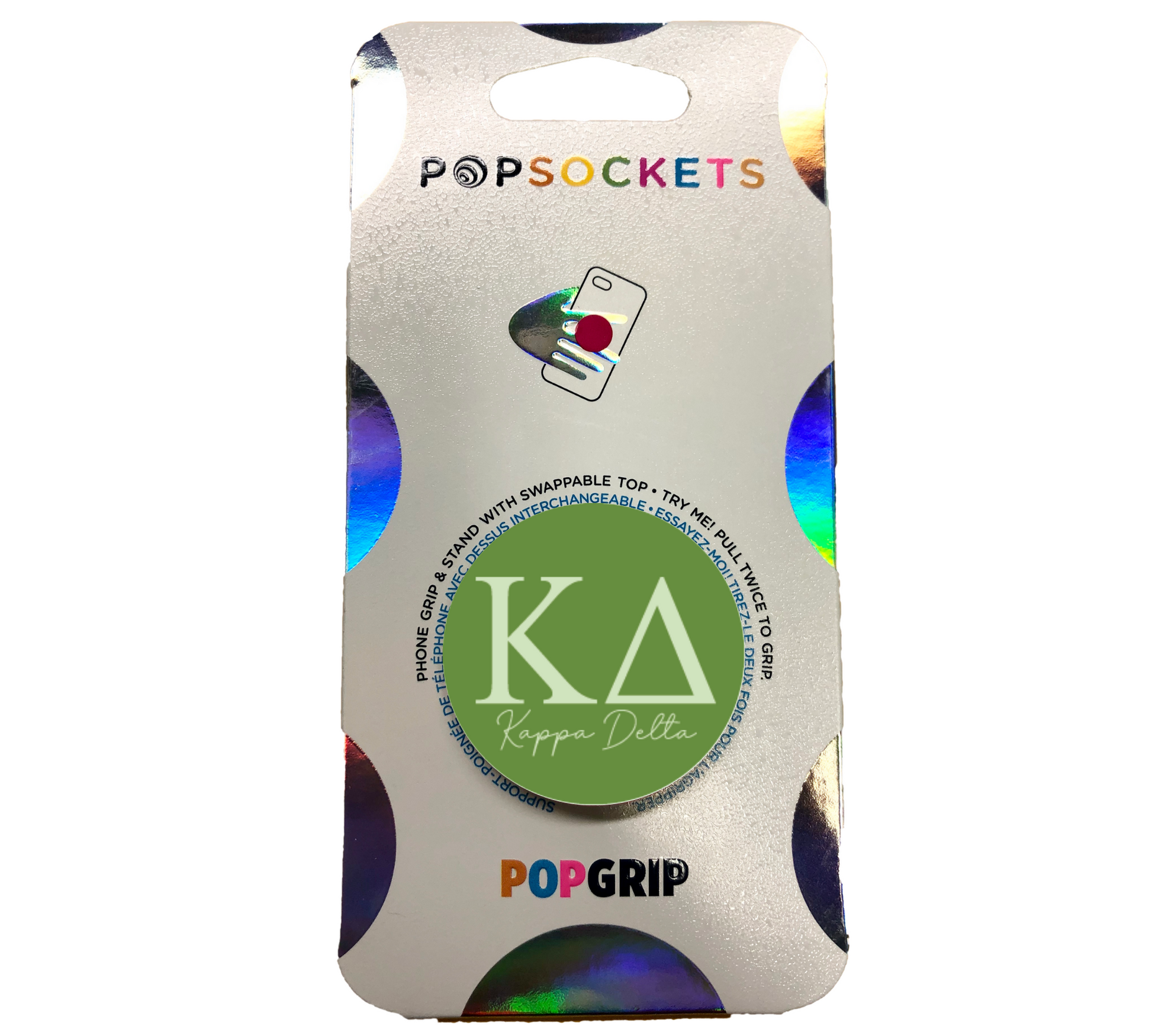 Kappa Delta 2-Color PopSocket