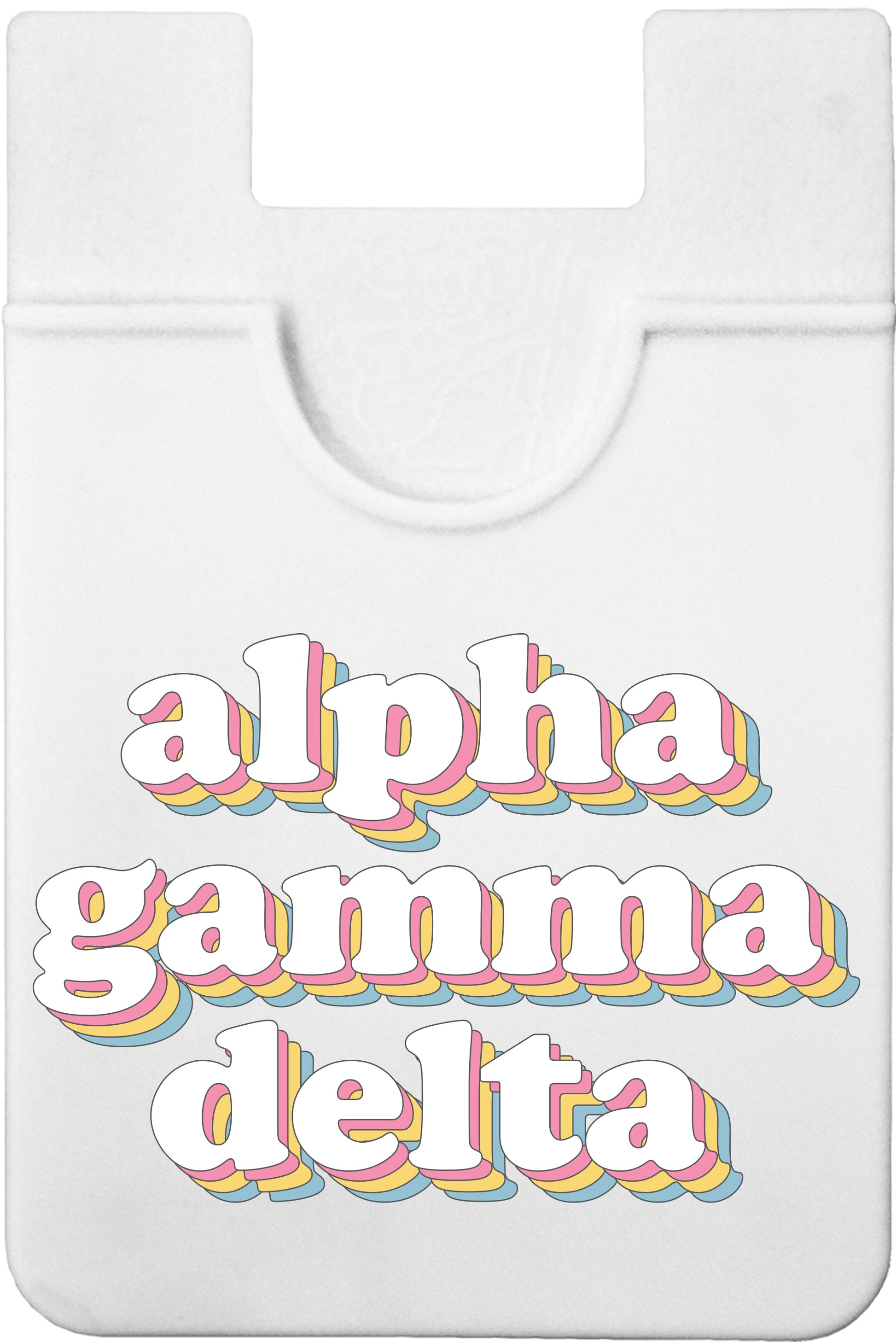 Alpha Gamma Delta Retro Koala Pouch