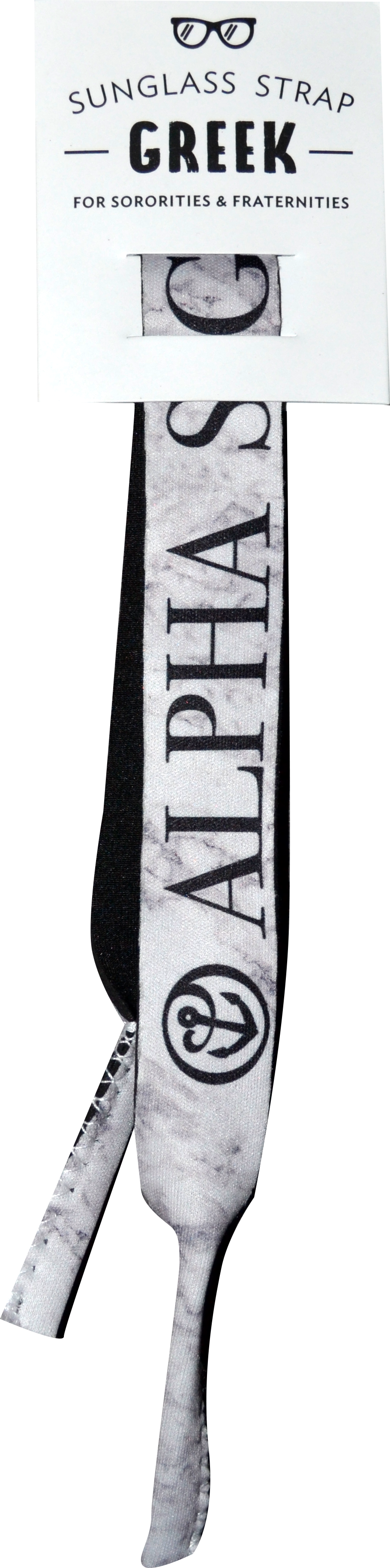 Alpha Sigma Tau<br> Sunglass Strap <br> Marble Theme