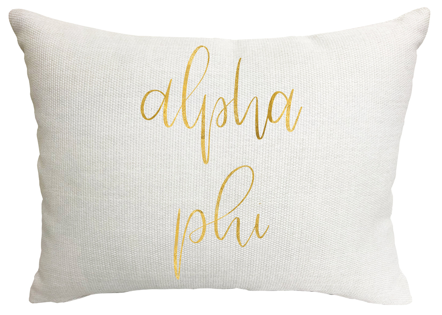 Alpha Phi Throw Pillow