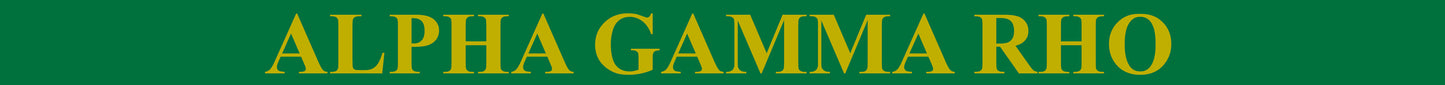 Alpha Gamma Rho Sunglass Strap Design- Croakie