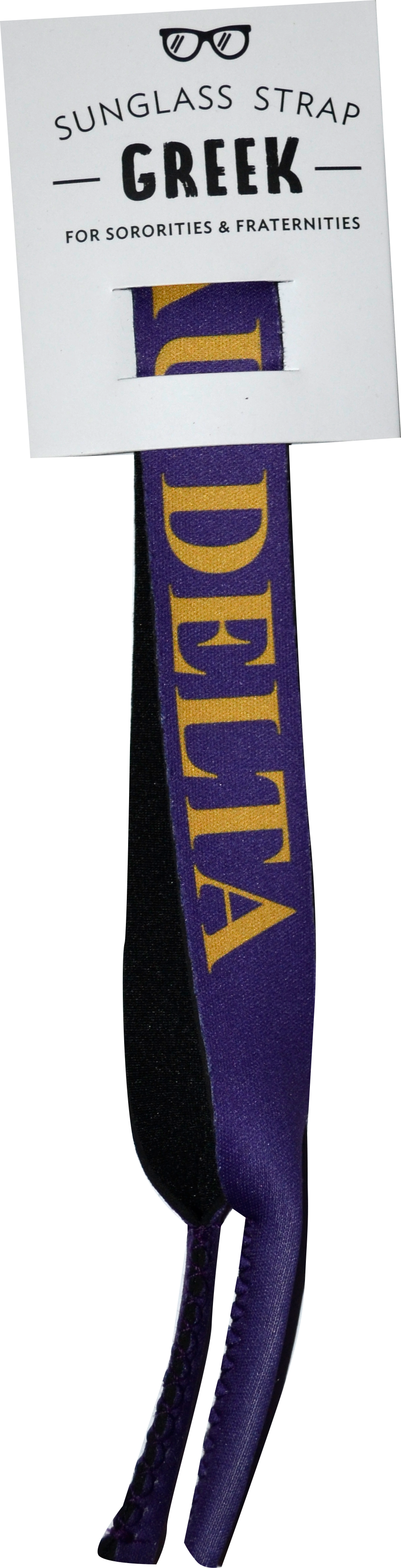 Delta Tau Delta Sunglass Strap Packaging - Croakie