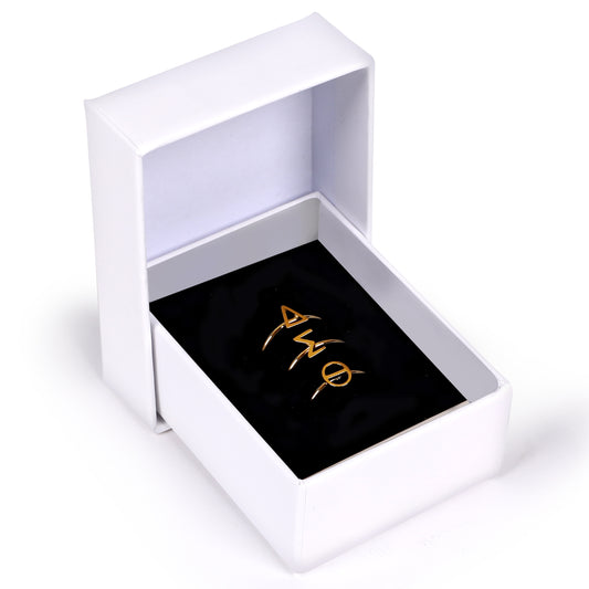 Delta Sigma Theta Stacking Ring Set
