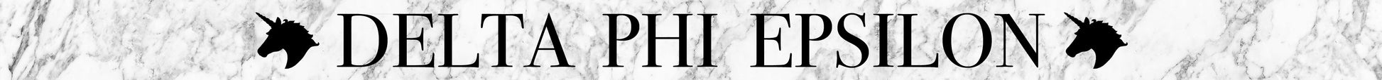 Delta Phi Epsilon Sunglass Strap Design- Croakie