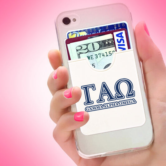 Gamma Alpha Omega Koala Pouch - Greek Letters Design - Phone Wallet