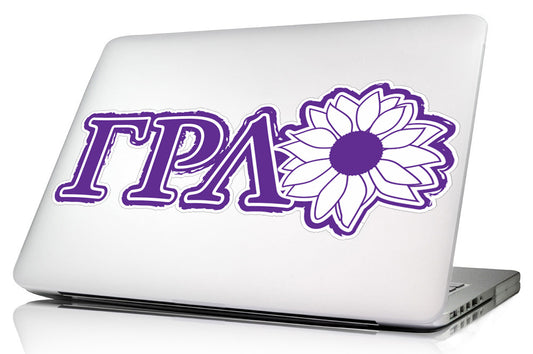 Gamma Rho Lambda - Wall Decal, Size 11.75 x 5