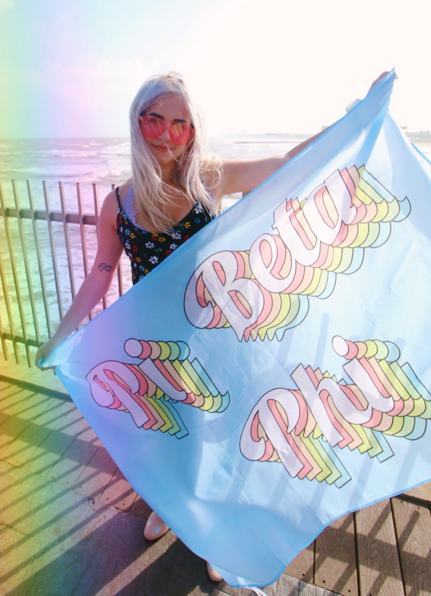 Kappa Kappa Gamma Sorority Flags