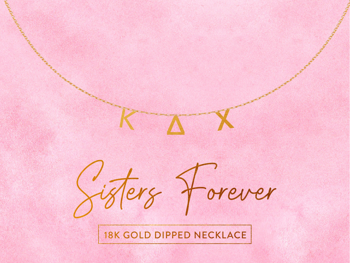 Kappa Delta Chi Name Necklace
