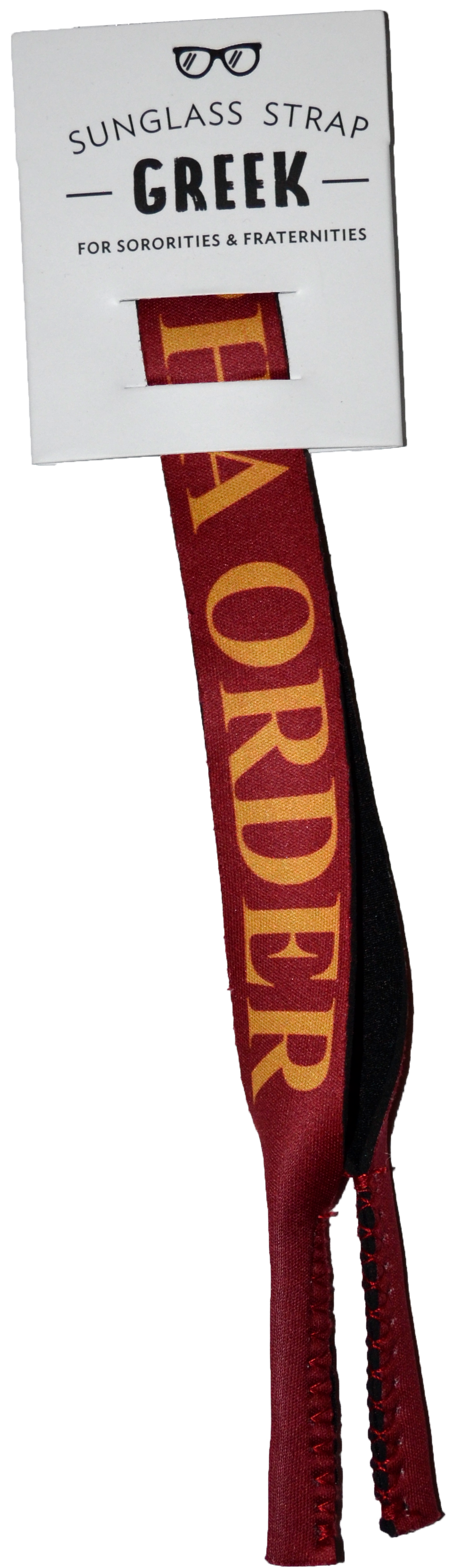 Kappa Alpha Order Sunglass Strap Packaging - Croakie