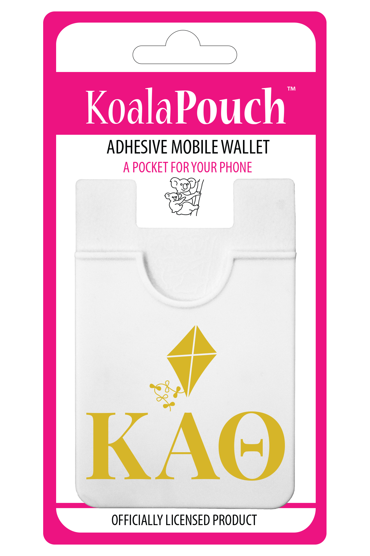 Kappa Alpha Theta Koala Pouch - Logo Design