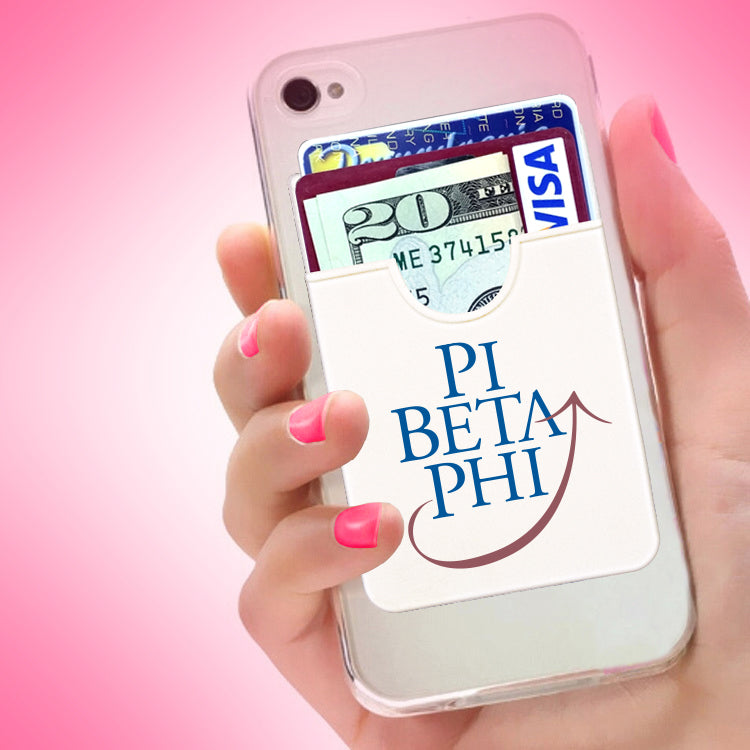 Pi Beta Phi Adhesive Wallet - Koala Pouch
