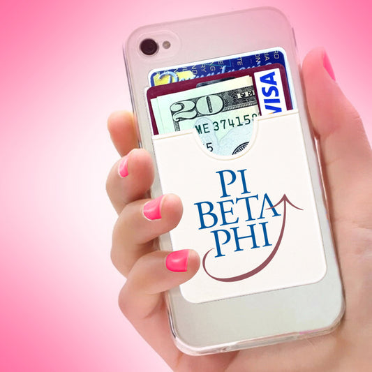 Pi Beta Phi Adhesive Wallet - Koala Pouch