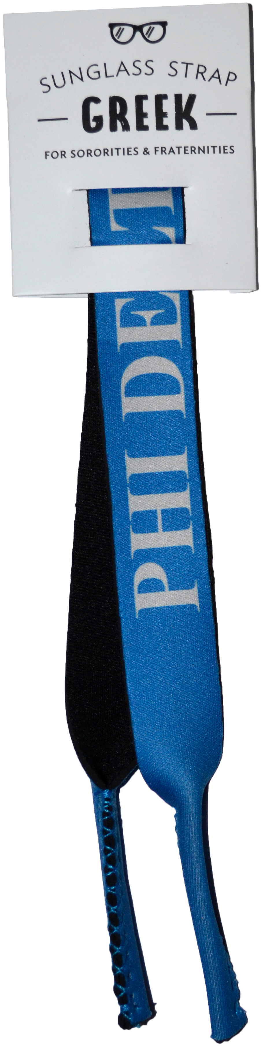 Phi Delta Theta Sunglass Strap Packaging - Croakie