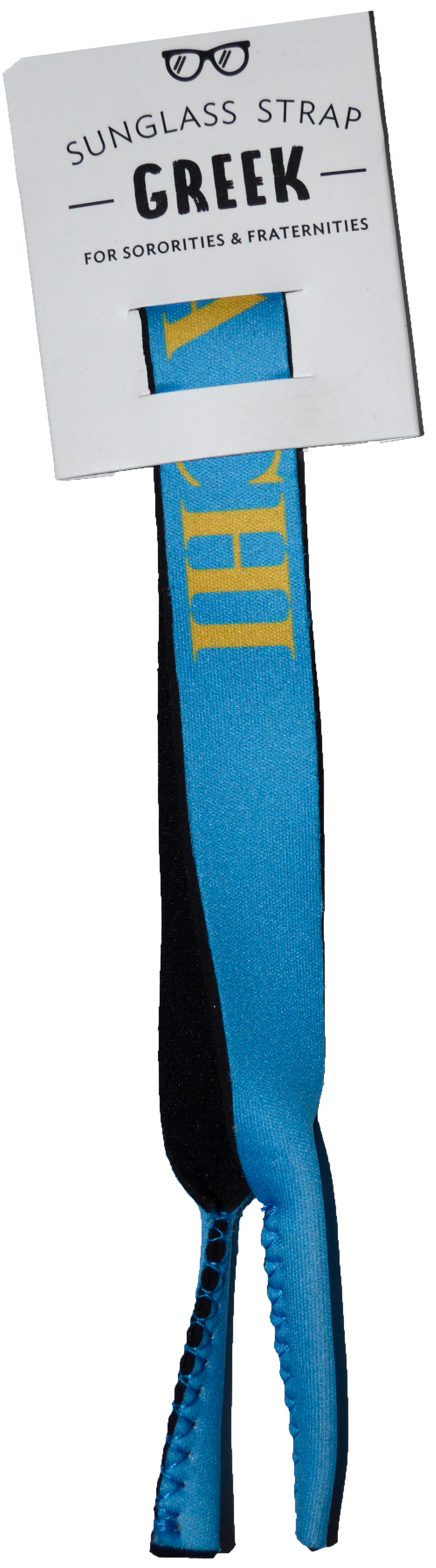Sigma Chi Sunglass Strap Packaging - Croakie