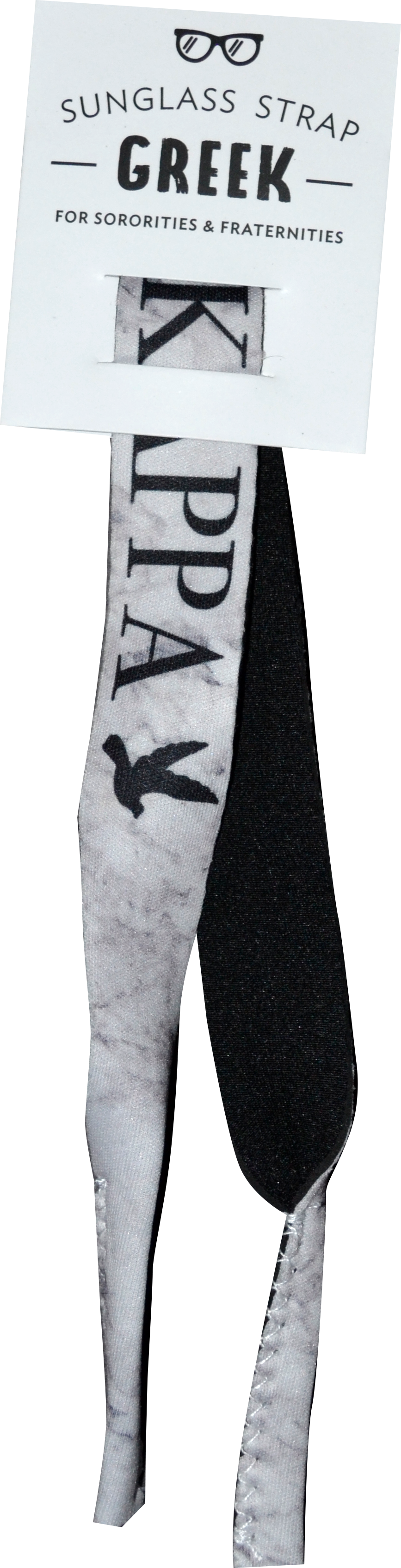 Sigma Kappa Sunglass Strap packaging- Croakie
