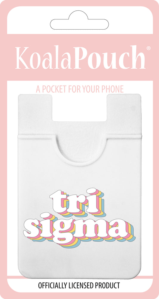 Sigma Sigma Sigma  Retro Koala Pouch