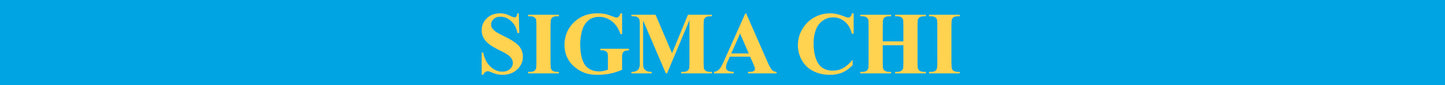Sigma Chi Sunglass Strap Design - Croakie