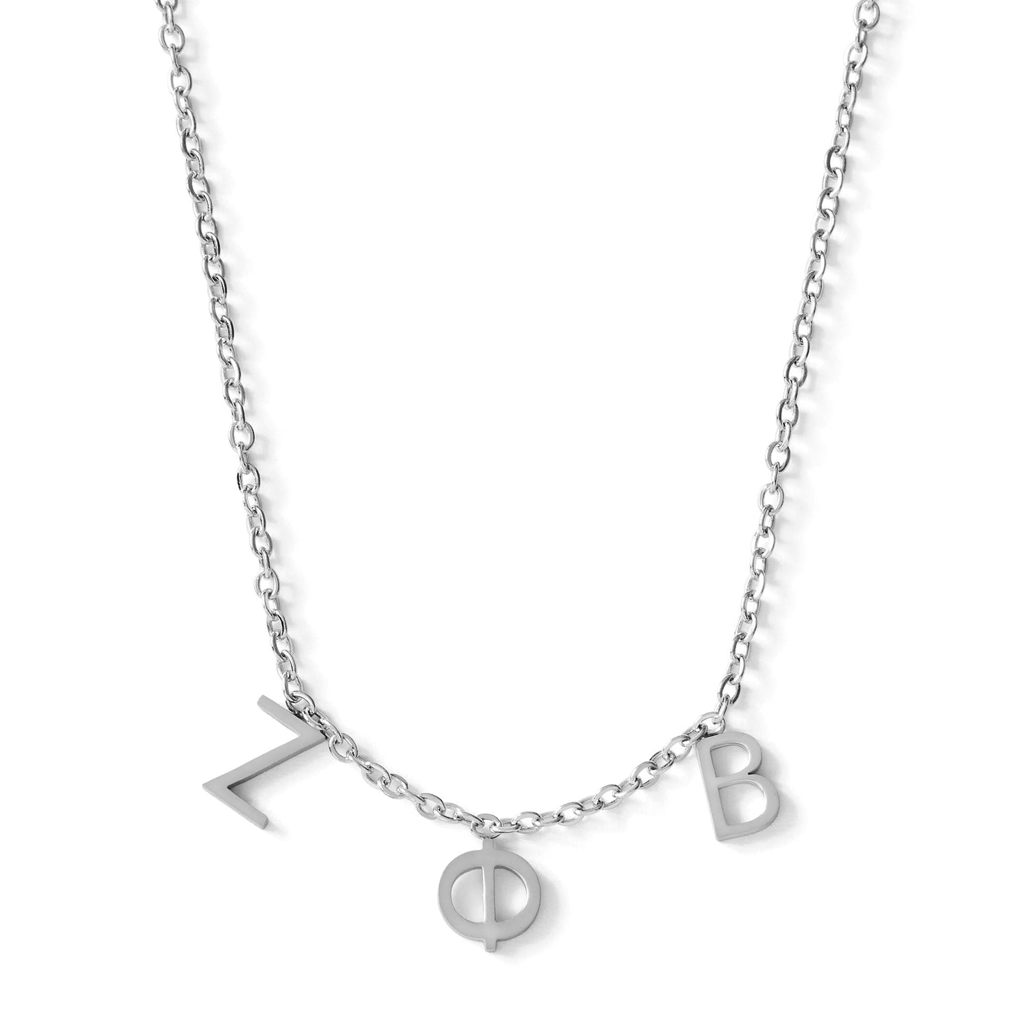 Zeta Phi Beta Name Necklace