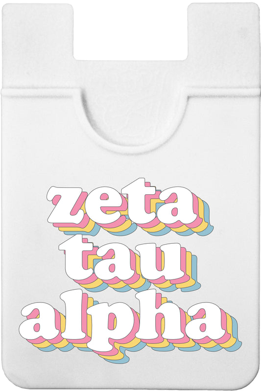 Zeta Tau Alpha  Retro Koala Pouch 