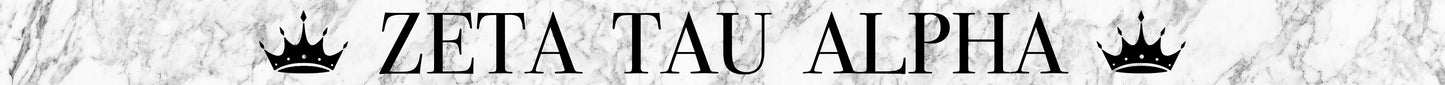 Zeta Tau Alpha Sunglass Strap Design- Croakie