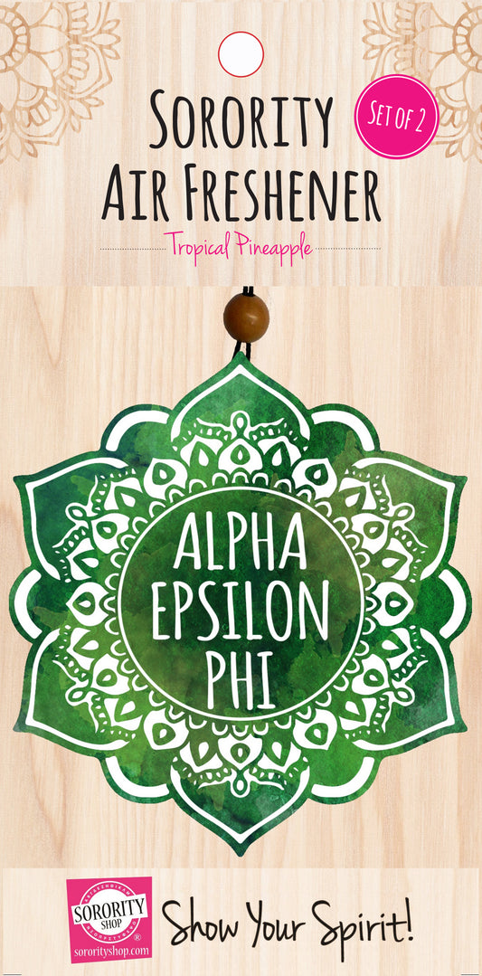 Alpha Epsilon Phi Mandala Air Freshener