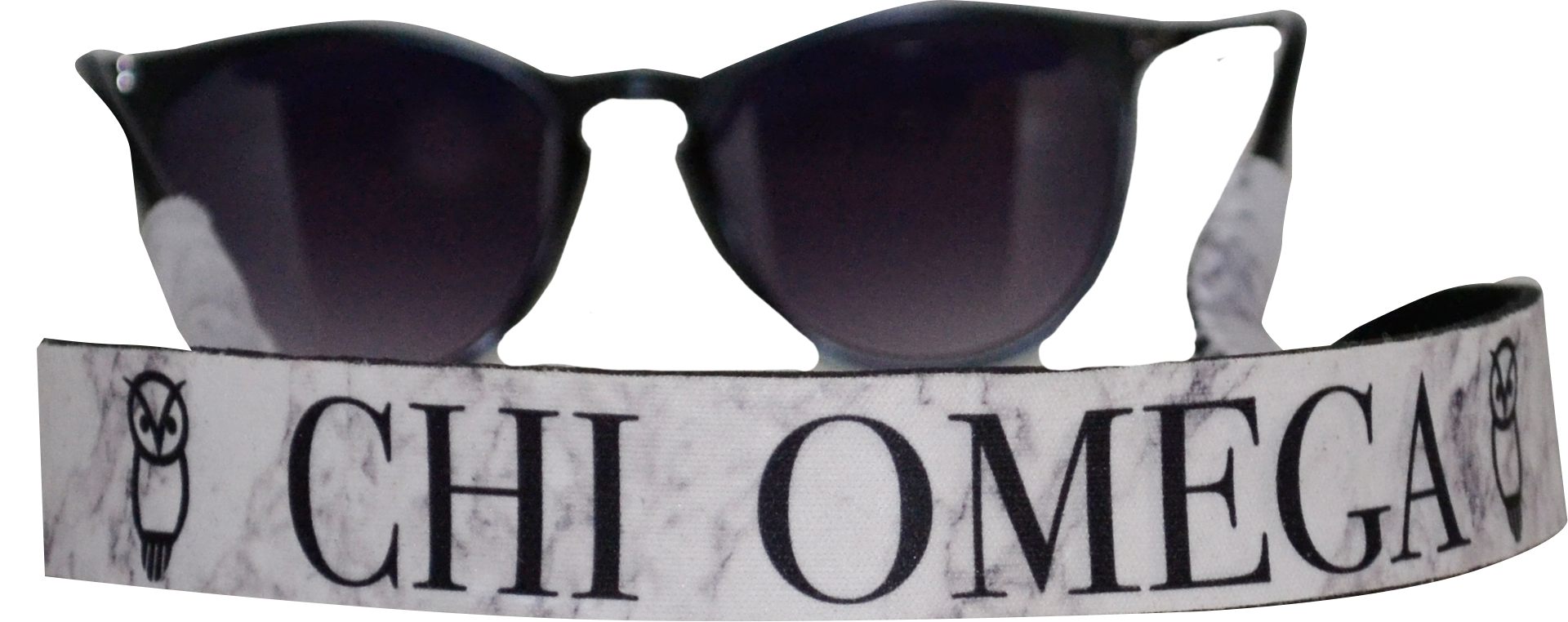 Chi Omega Sunglass Strap - Croakie