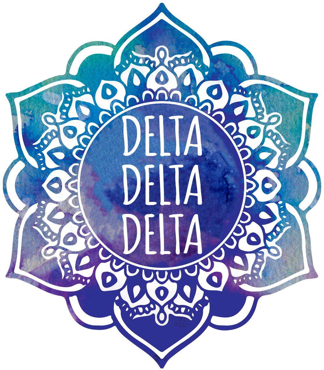 Delta Delta Delta Mandala Air Freshener