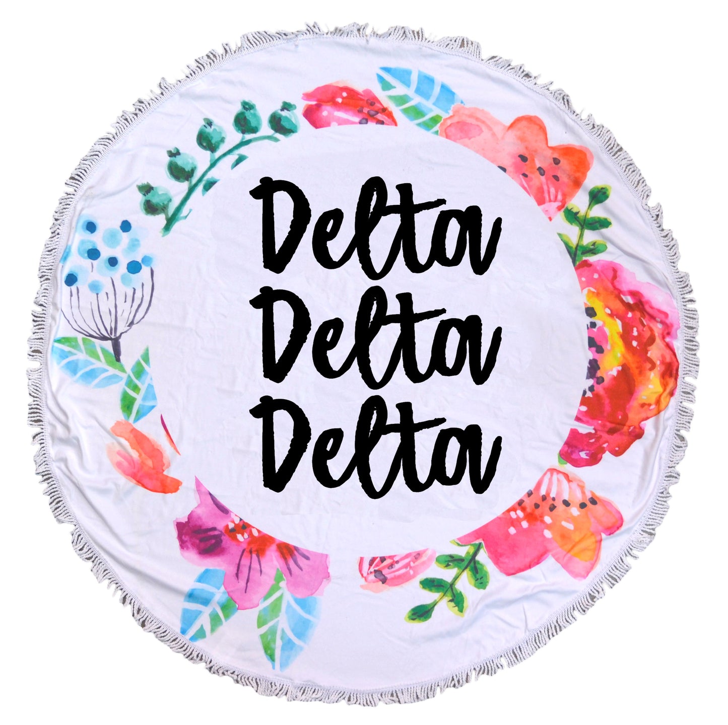 Delta Delta Delta Towel - Blanket