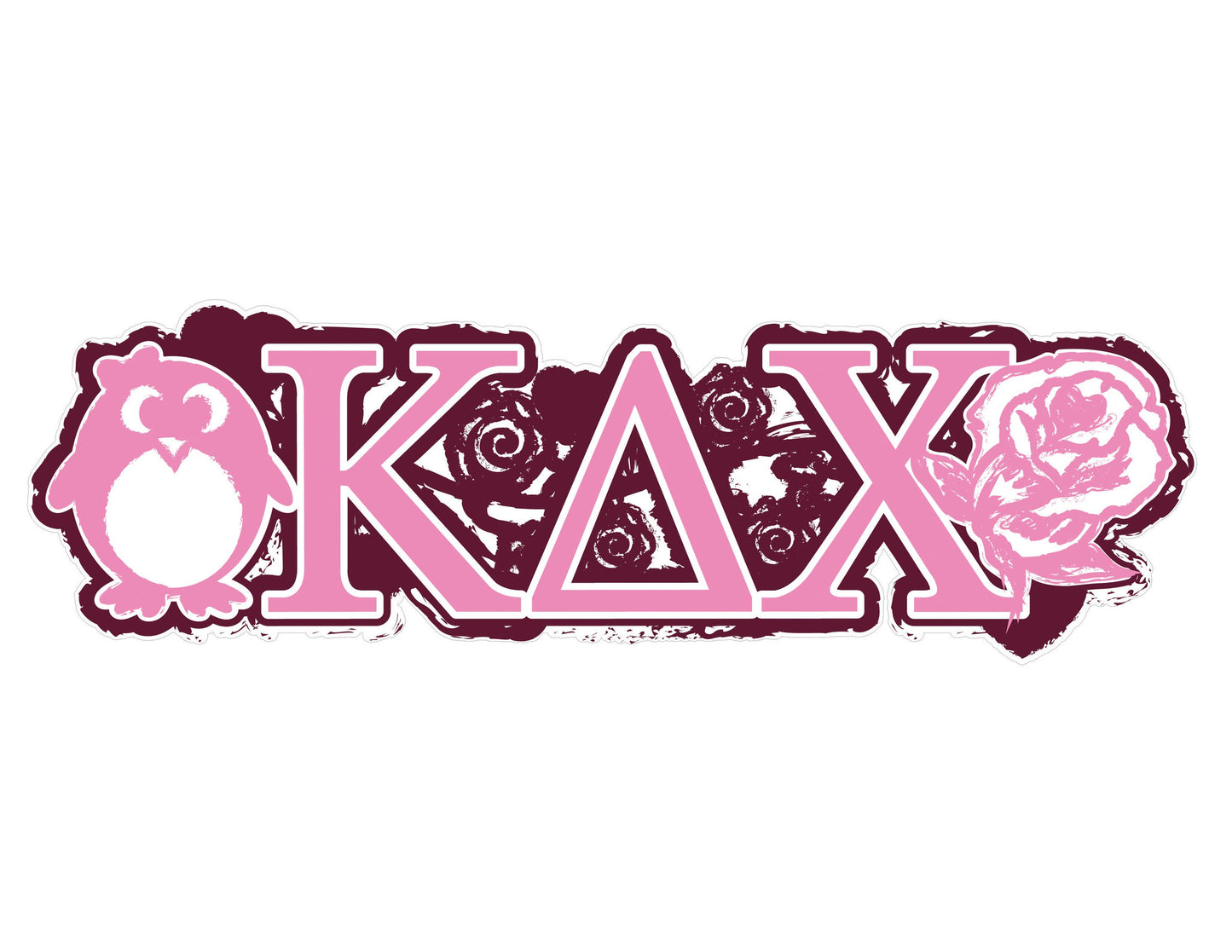 Kappa Delta Chi <br>11.75 x 3.5 Laptop Skin/Wall Decal