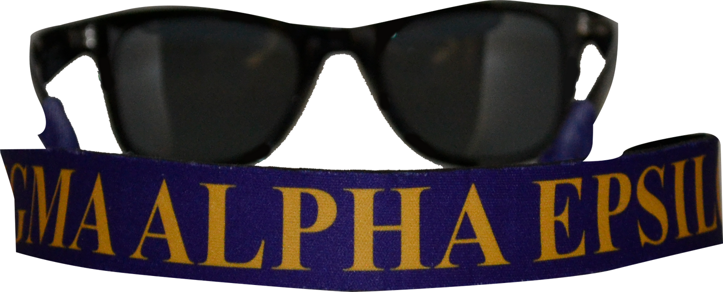 Sigma Alpha Epsilon Sunglass Strap - Croakie